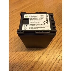Wasabi Power Battery for Canon BP-827 (3000mAh)